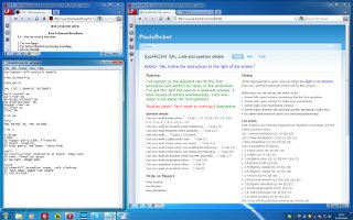 Small Self Analysis screen set-up